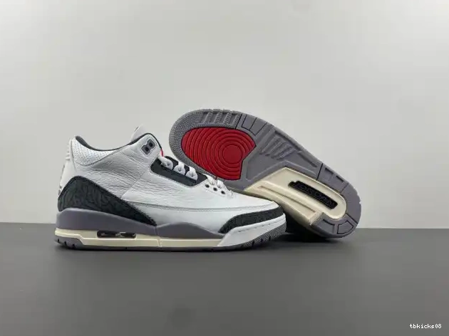 Cheap TBkick 3 Grey Air Cement Jordan CT8532-106 0614